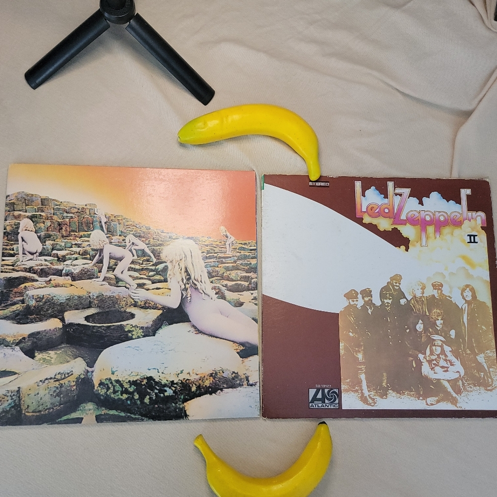 Led Zeppelin Vinyl Lot (Houses of the Holy & Led Zeppelin II)